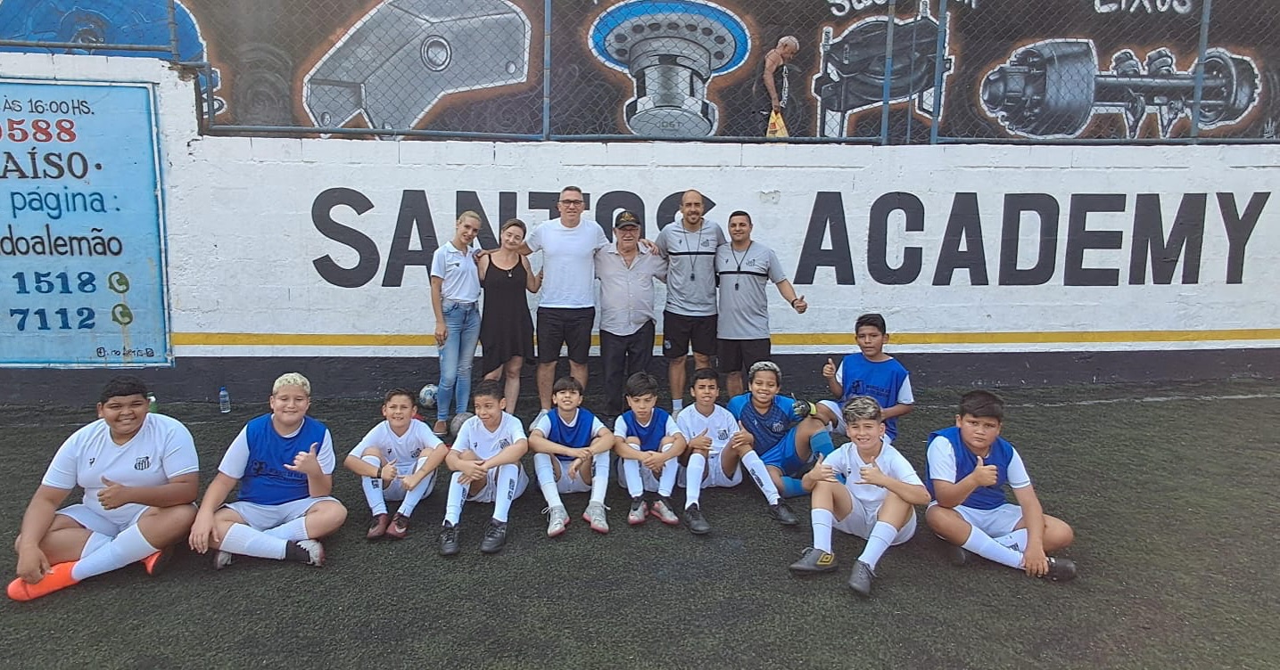 Estrutura da unidade Santos Academy